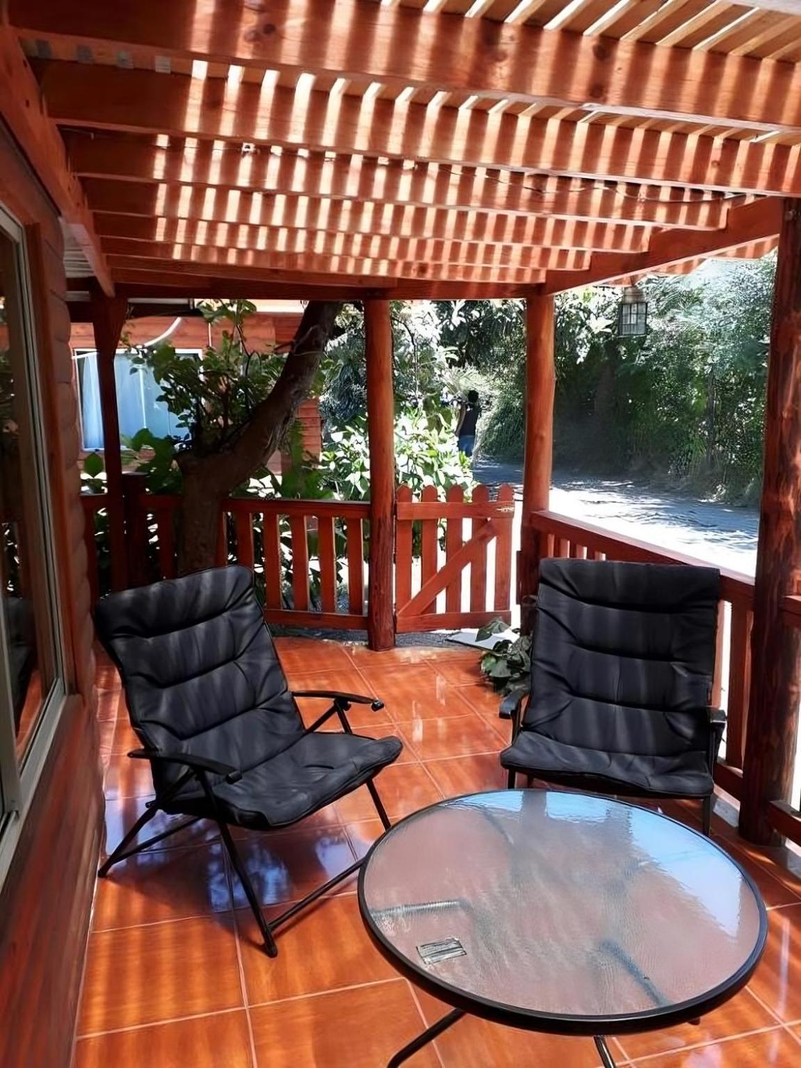 Cabana La Araucaria Эль-Мансано Экстерьер фото